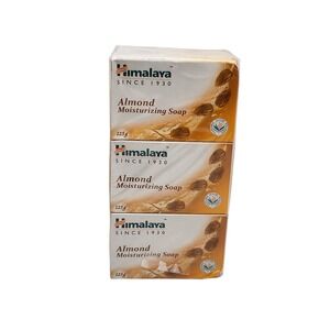 Himalaya Almond Moisturizing Soap 4.4 oz / 125 g‎ - 6 Pack - New Sealed